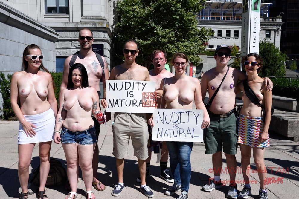 2017 Topless Protests Vancouver BC #90293695