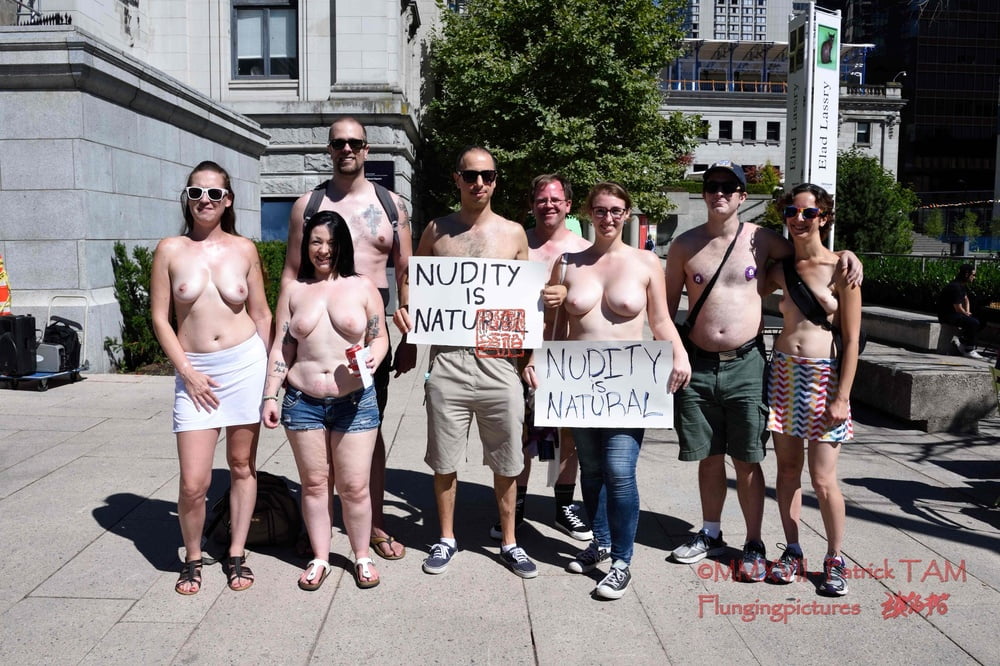 2017 Topless Protests Vancouver BC #90293698