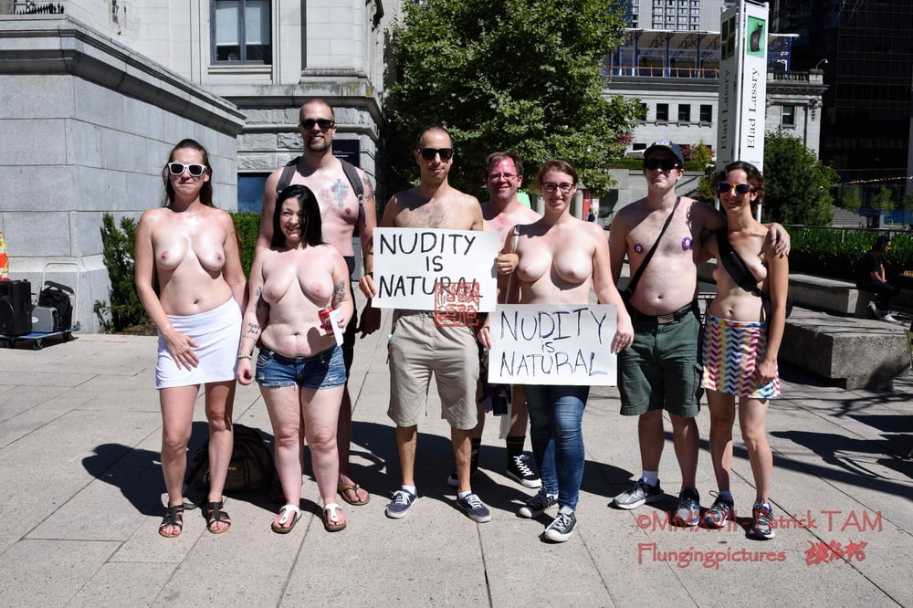 2017 Topless Protests Vancouver BC #90293704