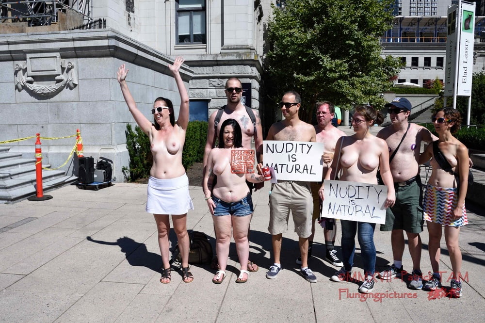 2017 Topless Protests Vancouver BC #90293707