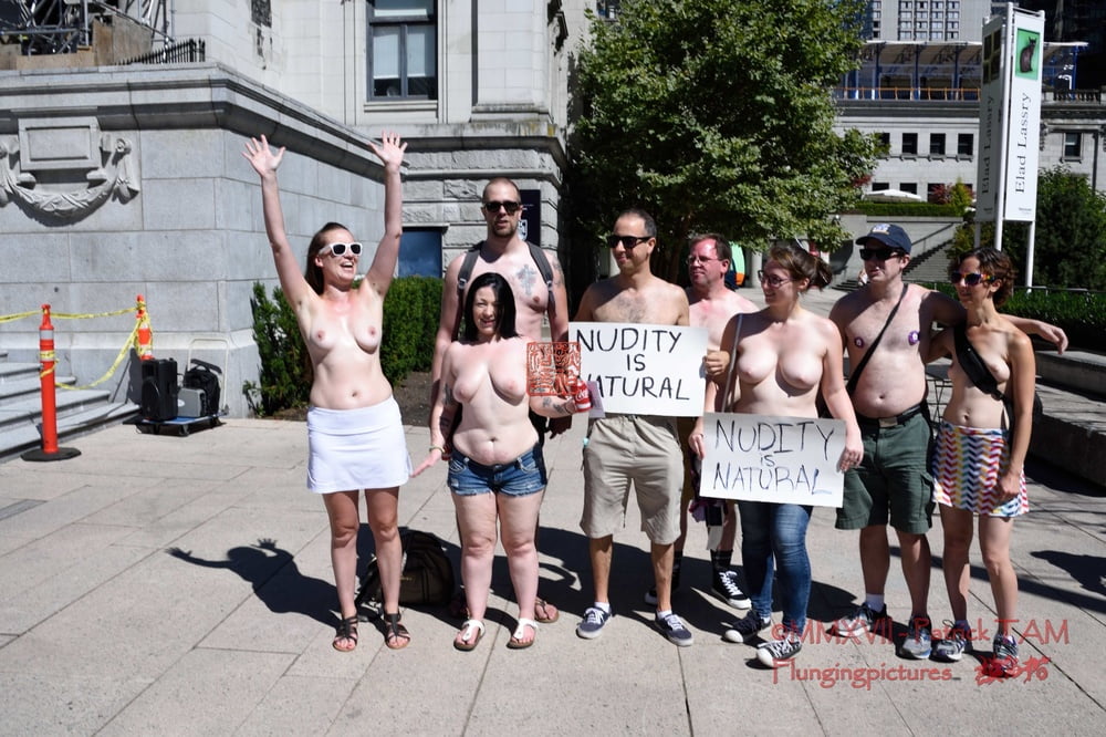 2017 Topless Protests Vancouver BC #90293710
