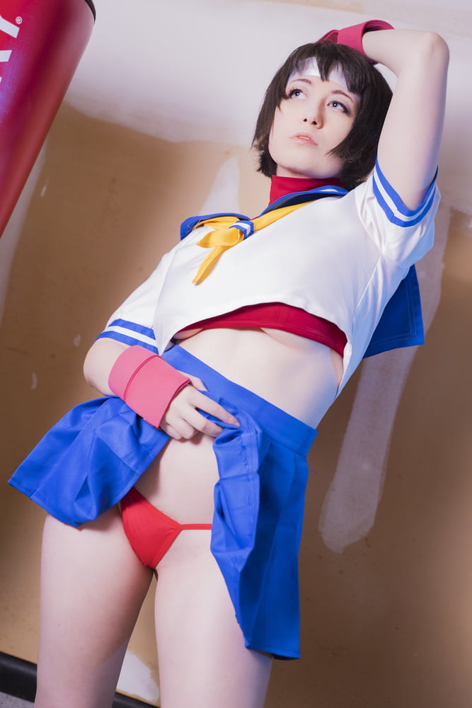 Usatame sakura kasugano cosplay
 #91526432