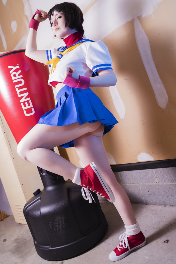 Usatame sakura kasugano cosplay
 #91526443