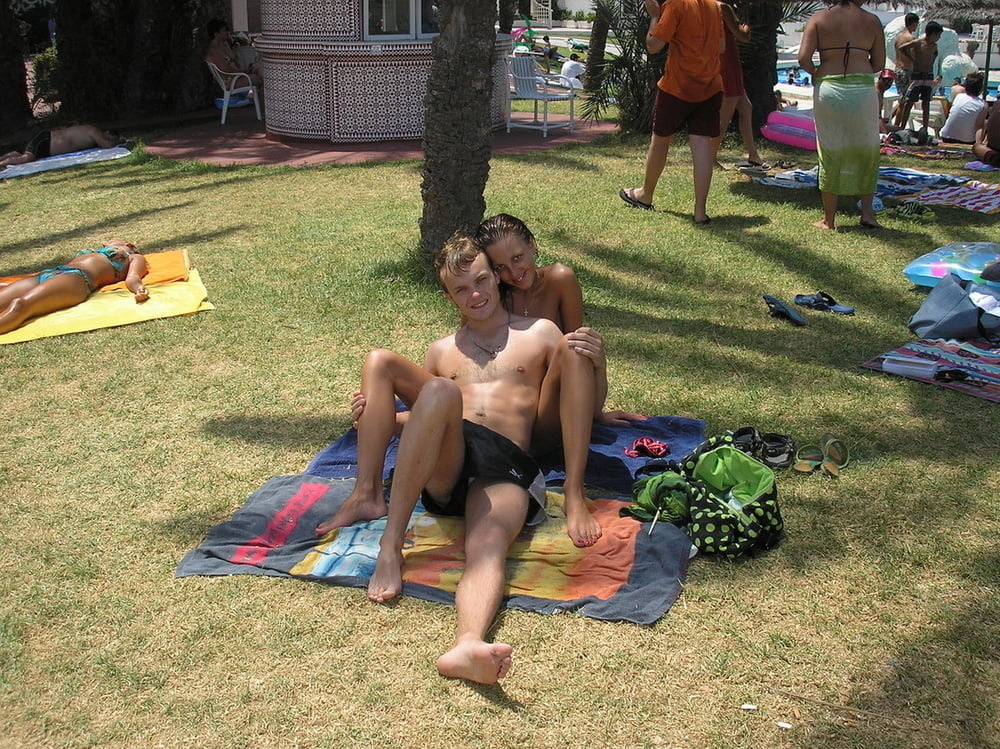Young couple on vacation #81983439