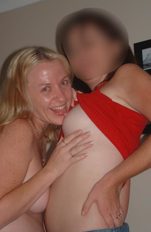 Blond wife pregnant lesbian public flasing peeing and fuck #80945229