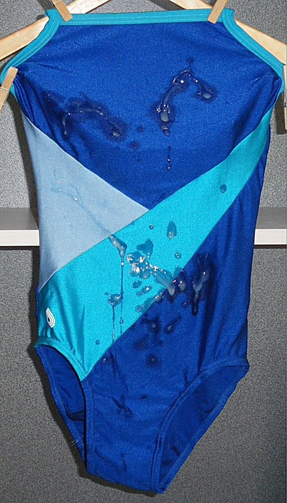 Glossy  multi coloured polyamid leotard #100487127