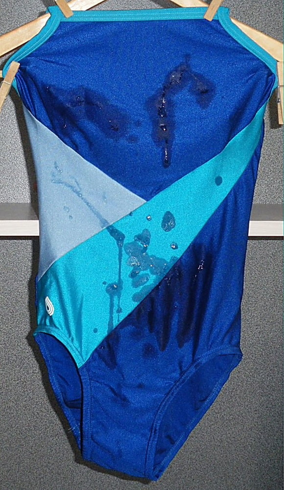 Glossy  multi coloured polyamid leotard #100487130