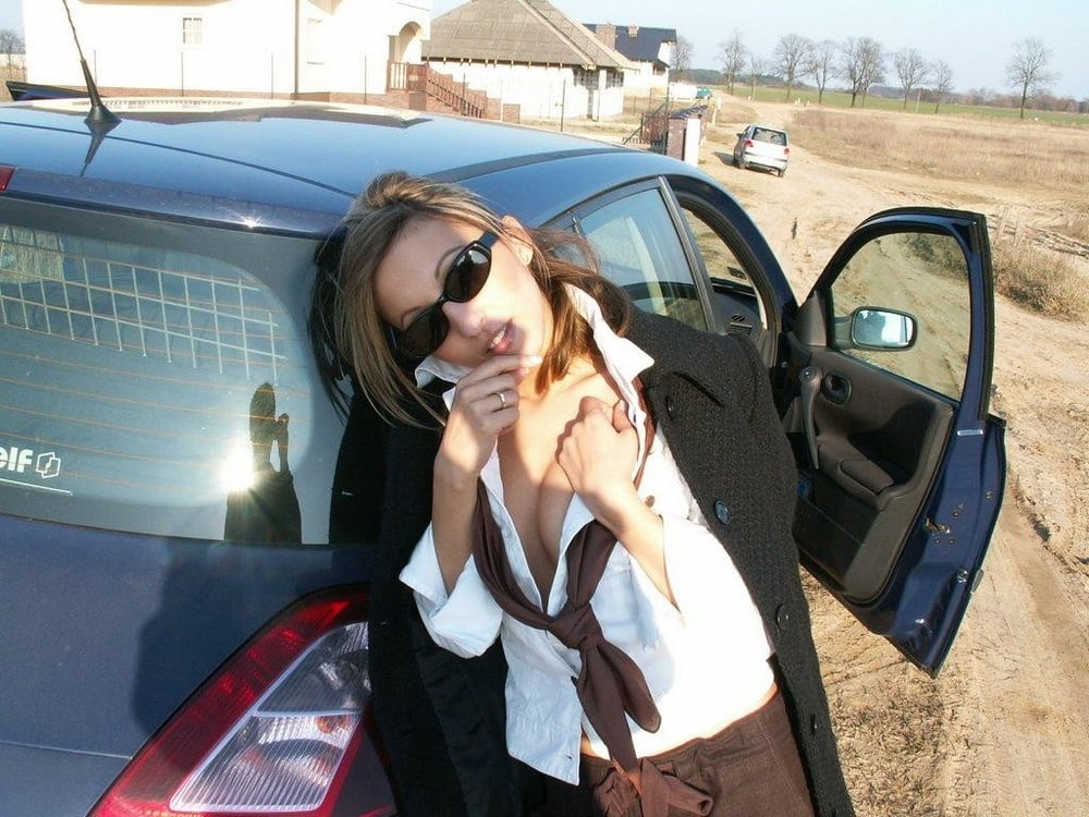 094.  Car and Dogging...perfect and we like it #91704385