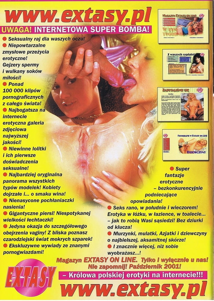 Polnisches Vintage-Porno-Magazin extasy 12-2001
 #102155373