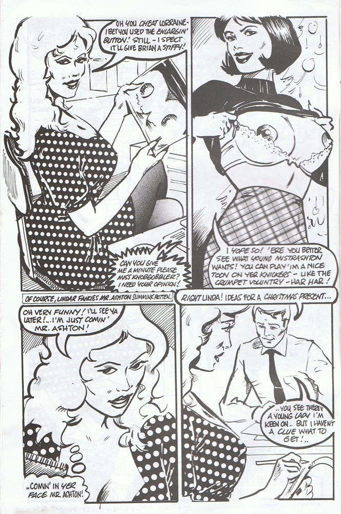 Une de mes vieilles bandes dessinées pornographiques britanniques des années 1990.
 #102812136