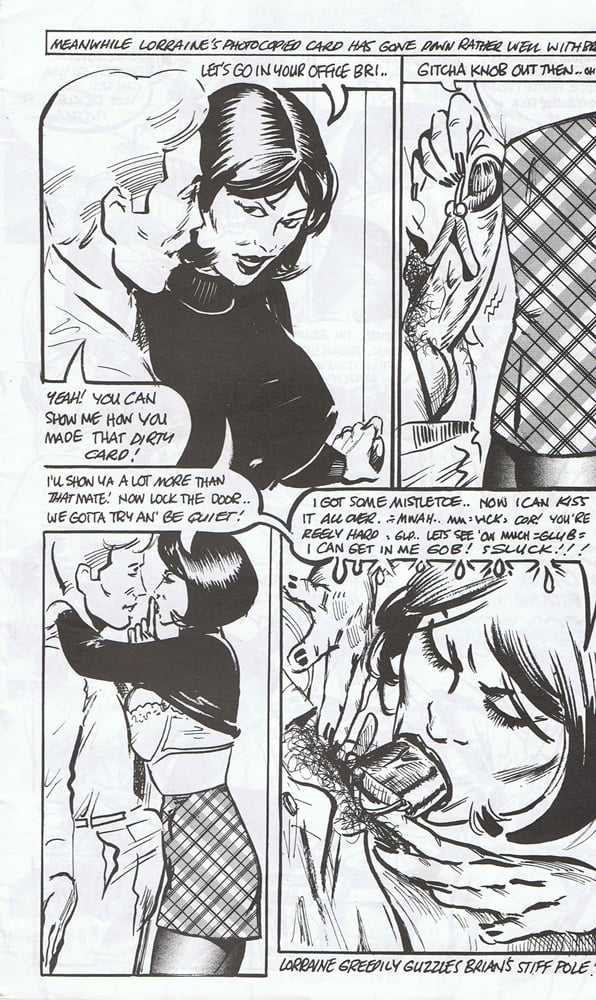 Une de mes vieilles bandes dessinées pornographiques britanniques des années 1990.
 #102812142
