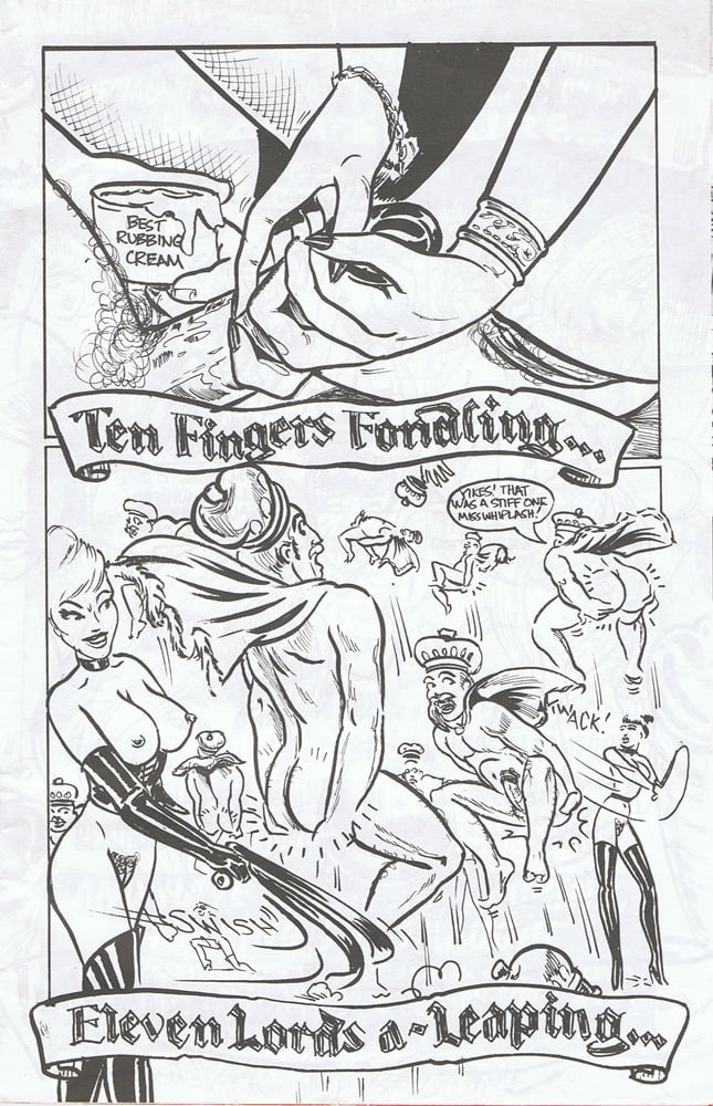 Une de mes vieilles bandes dessinées pornographiques britanniques des années 1990.
 #102812186