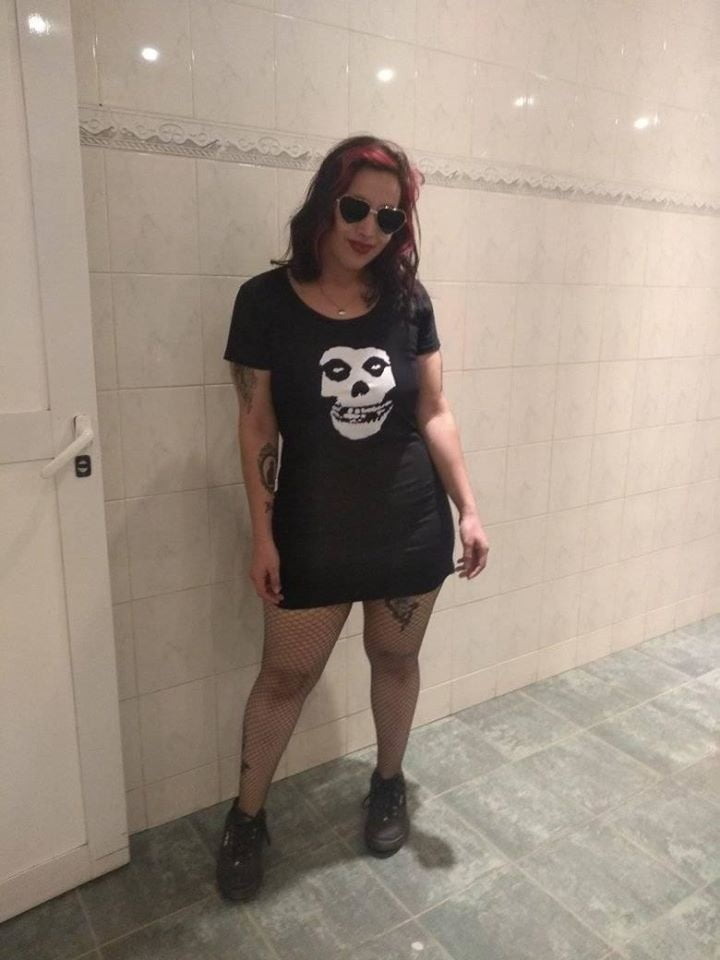 Argentinian Latina Smoking Goth bitch whore #101217745
