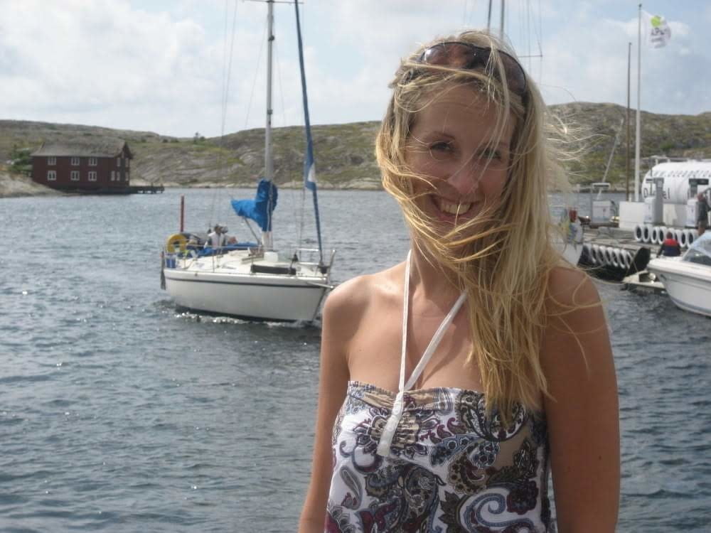 sexy amateur slim busty blonde MILF wife Anika #106378533