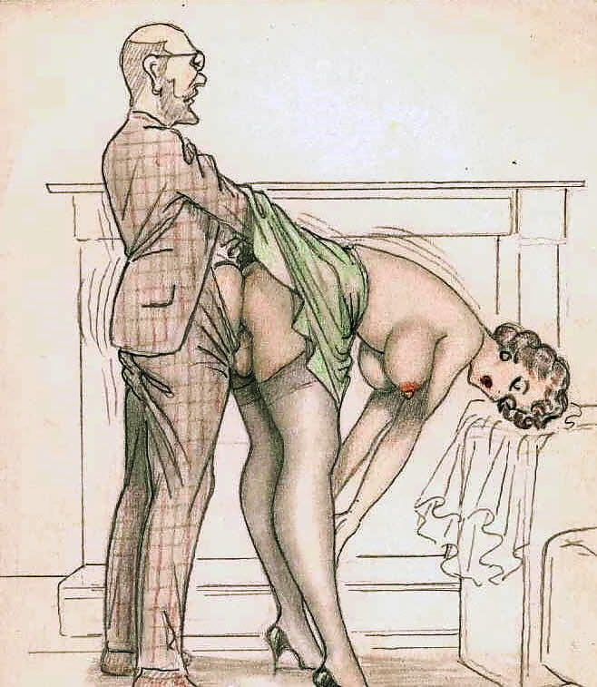 Classic Erotic Drawings - But Who is the Artist? #103134192