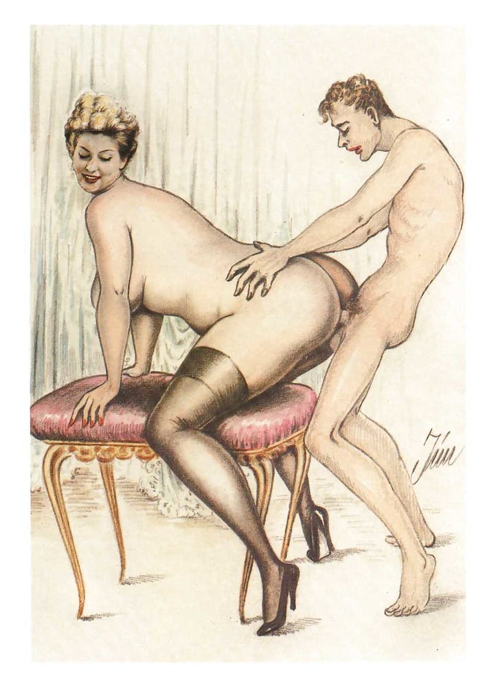 Dibujos eróticos clásicos - pero ¿quién es el artista?
 #103134207