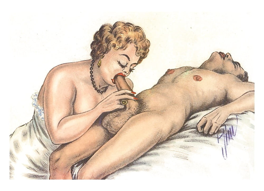 Dibujos eróticos clásicos - pero ¿quién es el artista?
 #103134245