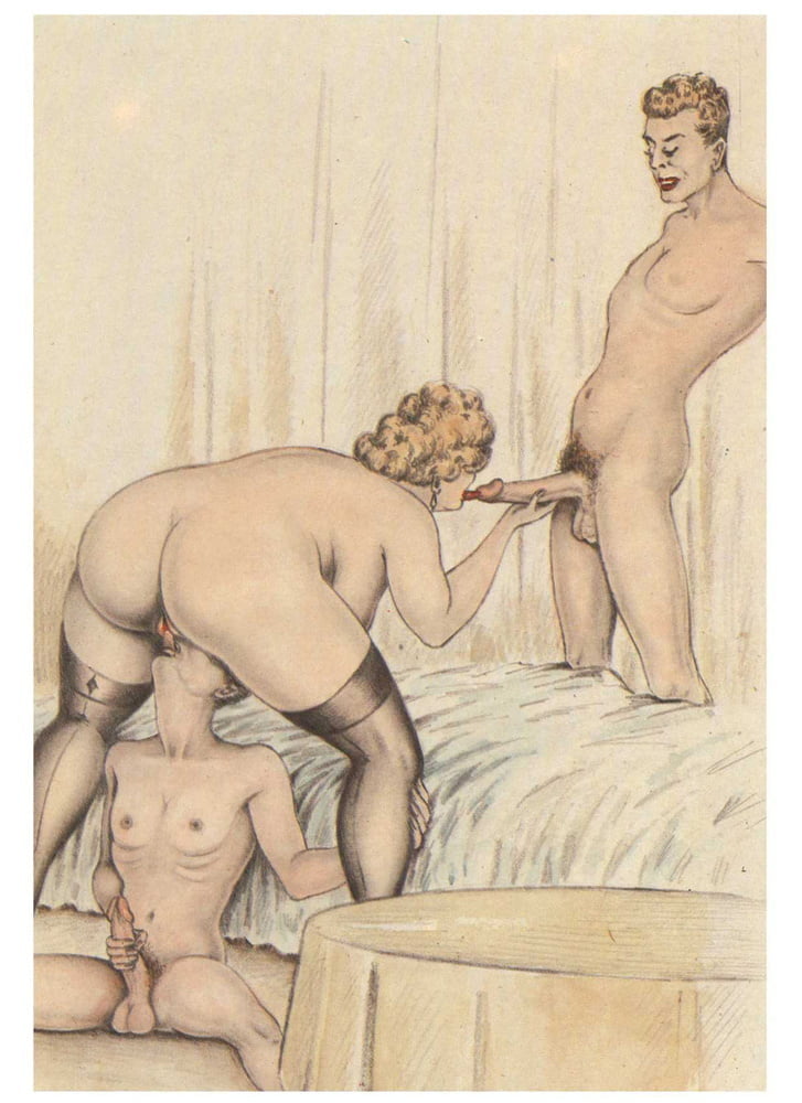 Dibujos eróticos clásicos - pero ¿quién es el artista?
 #103134260