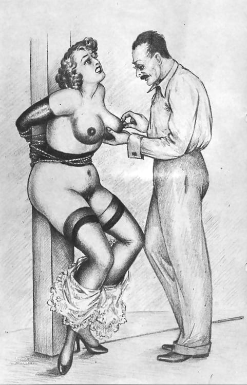 Dibujos eróticos clásicos - pero ¿quién es el artista?
 #103134312