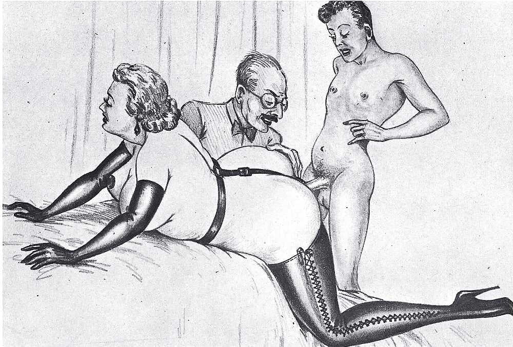 Dibujos eróticos clásicos - pero ¿quién es el artista?
 #103134333