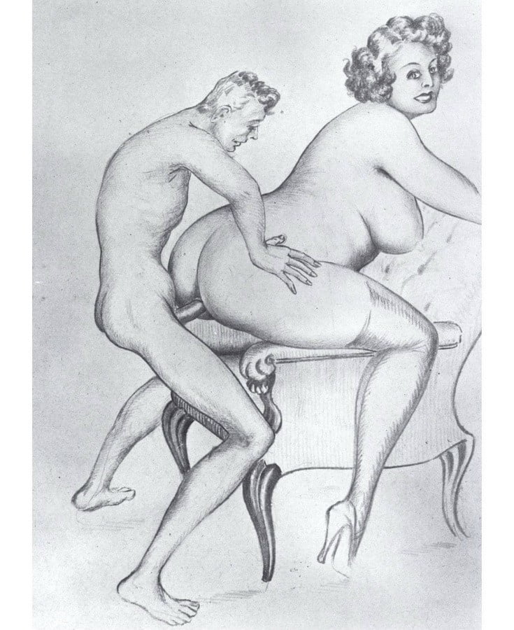 Dibujos eróticos clásicos - pero ¿quién es el artista?
 #103134348
