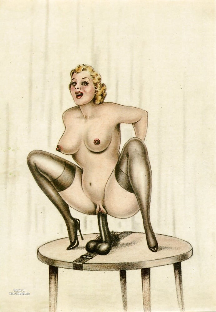 Dibujos eróticos clásicos - pero ¿quién es el artista?
 #103134408