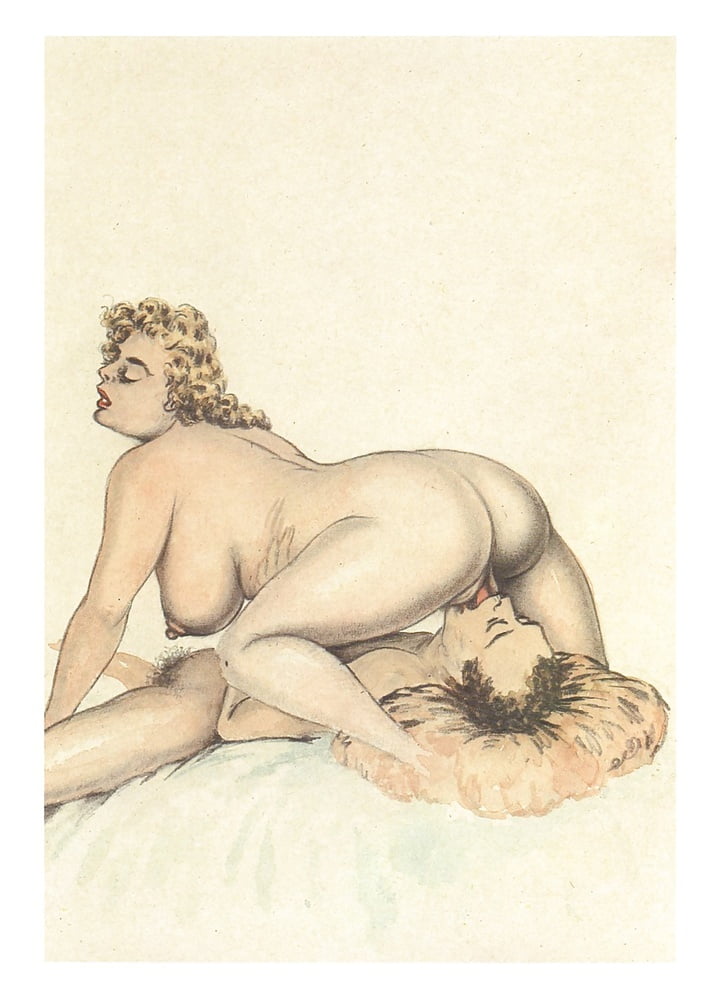 Dibujos eróticos clásicos - pero ¿quién es el artista?
 #103134489