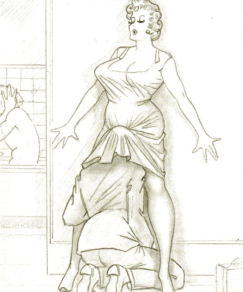 Dibujos eróticos clásicos - pero ¿quién es el artista?
 #103134521