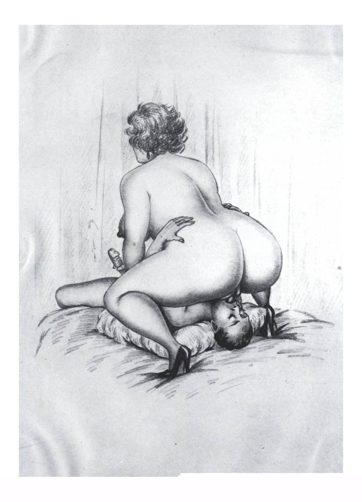 Dibujos eróticos clásicos - pero ¿quién es el artista?
 #103134526