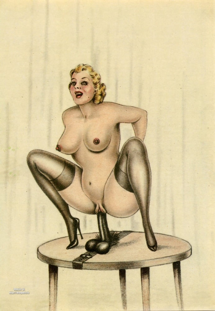 Dibujos eróticos clásicos - pero ¿quién es el artista?
 #103134541