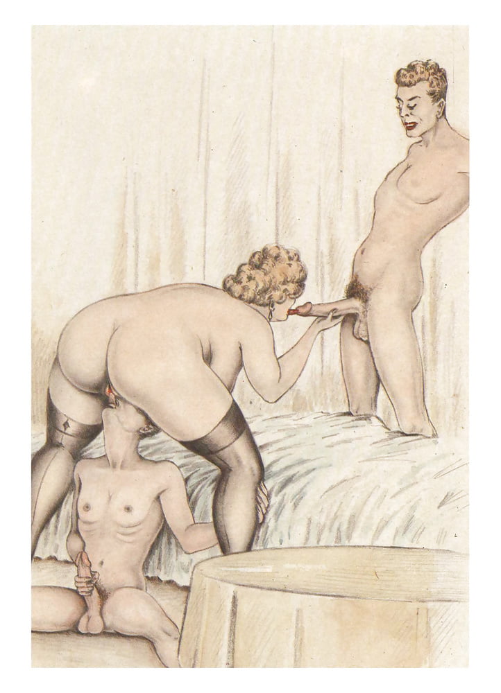 Dibujos eróticos clásicos - pero ¿quién es el artista?
 #103134583