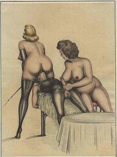 Classic Erotic Drawings - But Who is the Artist? #103134701