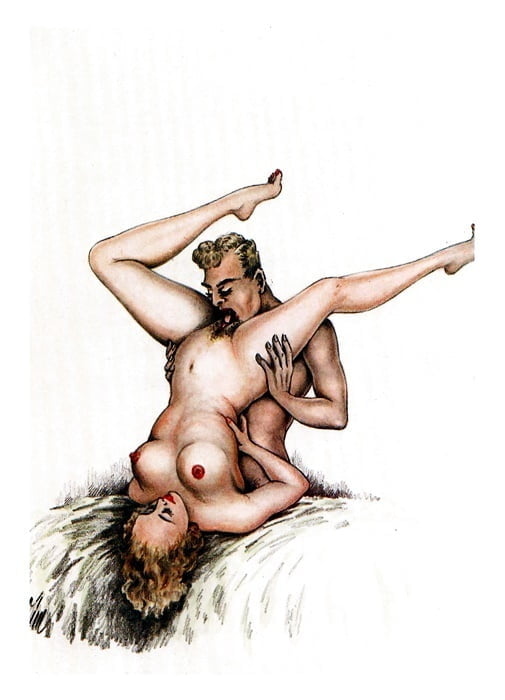 Dibujos eróticos clásicos - pero ¿quién es el artista?
 #103134703