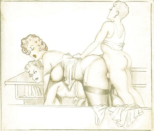 Disegni erotici classici - ma chi è l'artista?
 #103134707