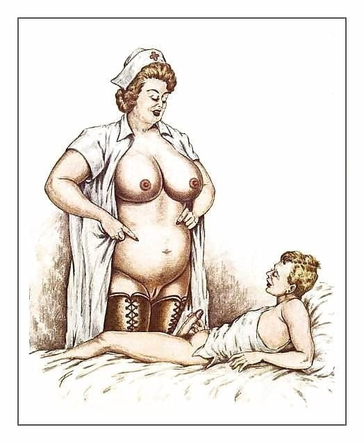 Dibujos eróticos clásicos - pero ¿quién es el artista?
 #103134716