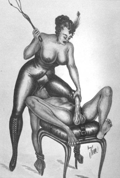 Dibujos eróticos clásicos - pero ¿quién es el artista?
 #103134719