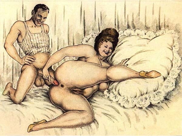 Dibujos eróticos clásicos - pero ¿quién es el artista?
 #103134794