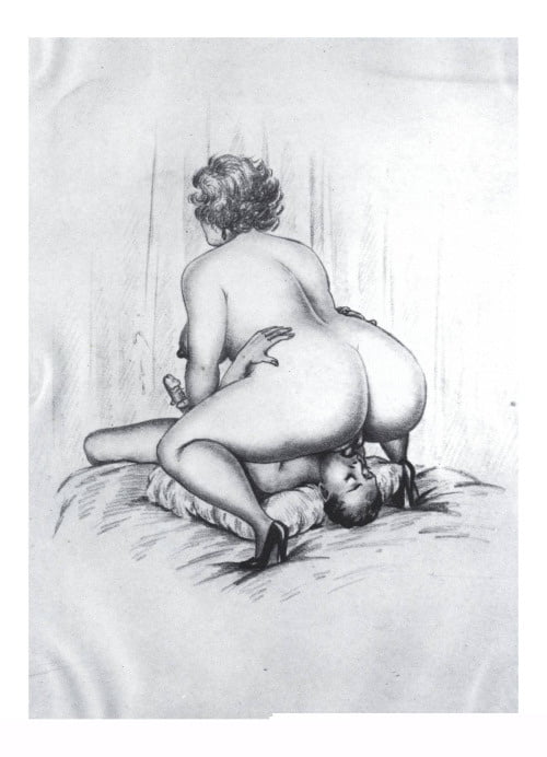 Dibujos eróticos clásicos - pero ¿quién es el artista?
 #103134829