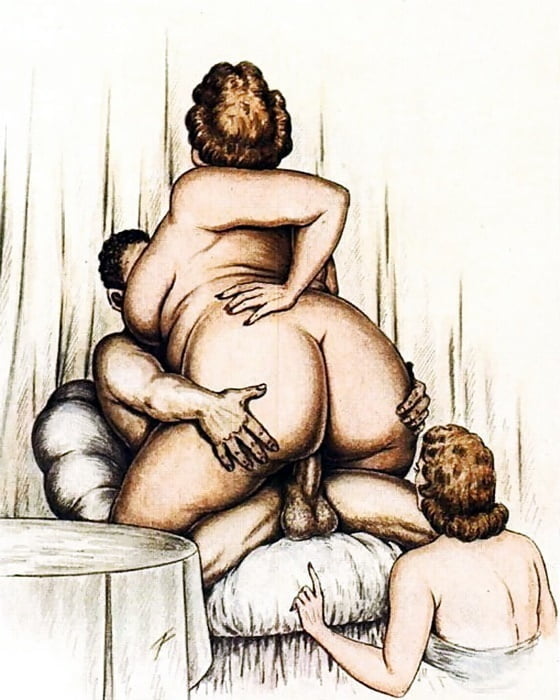 Dibujos eróticos clásicos - pero ¿quién es el artista?
 #103134831