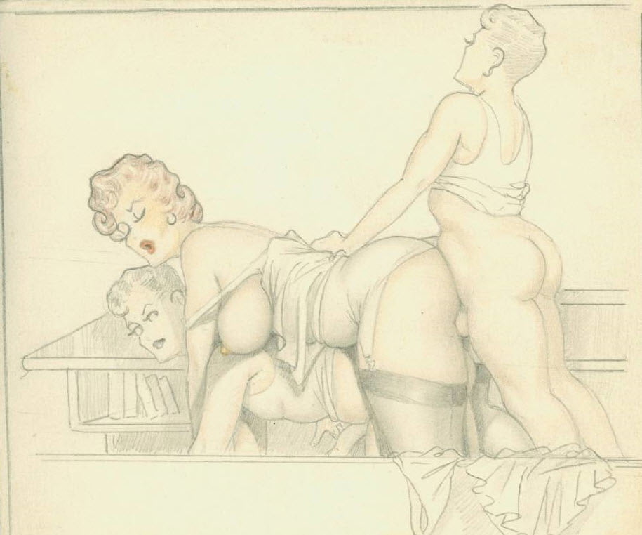 Disegni erotici classici - ma chi è l'artista?
 #103134837
