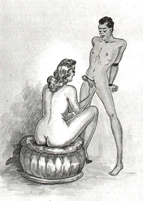 Dibujos eróticos clásicos - pero ¿quién es el artista?
 #103134870