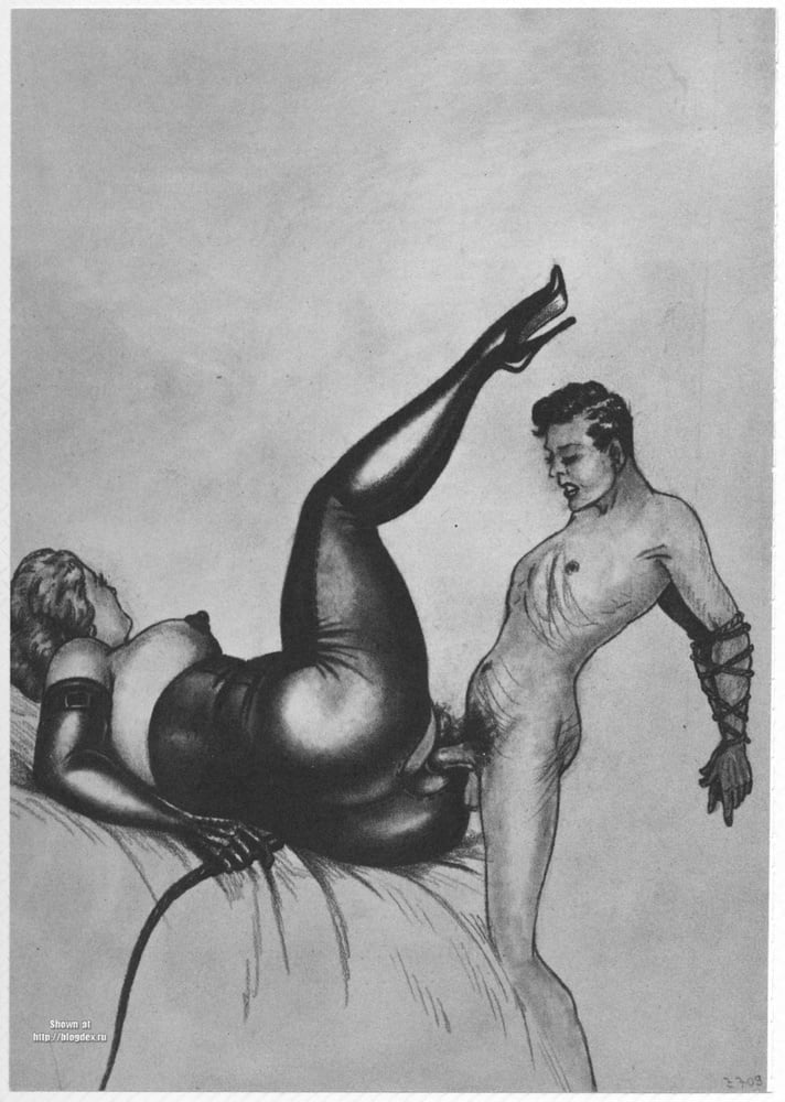 Dibujos eróticos clásicos - pero ¿quién es el artista?
 #103134885