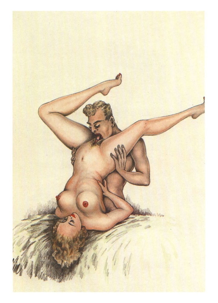 Dibujos eróticos clásicos - pero ¿quién es el artista?
 #103134921