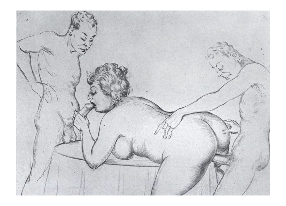 Dibujos eróticos clásicos - pero ¿quién es el artista?
 #103134924