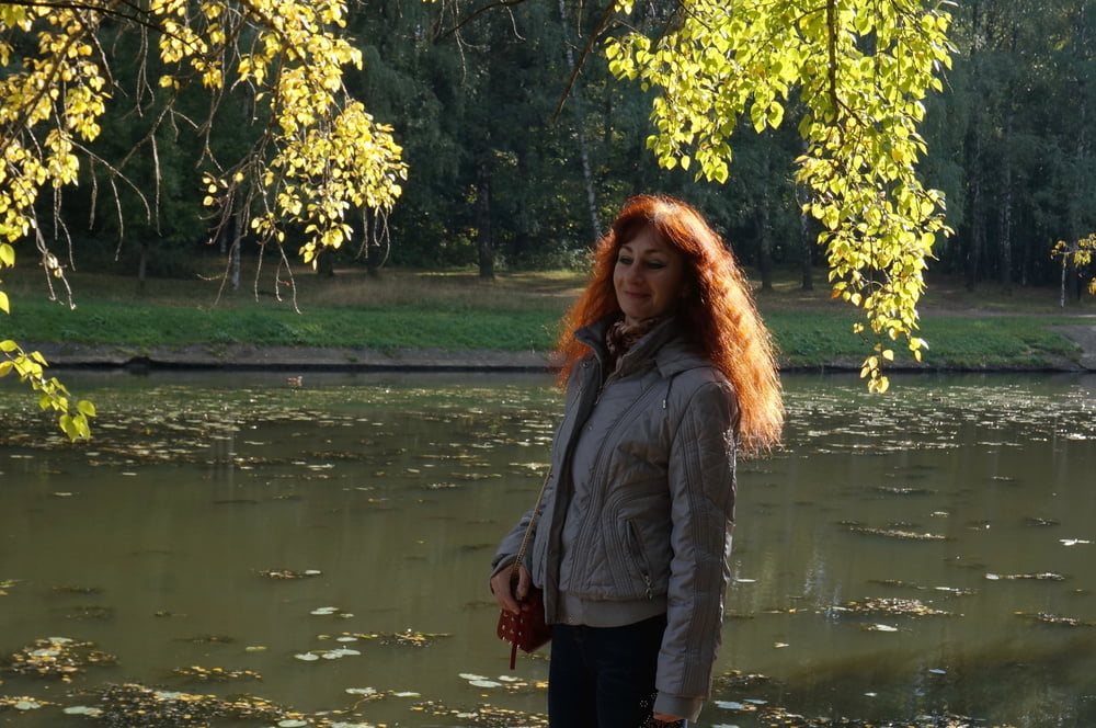 Autumn light on redhair #107173044