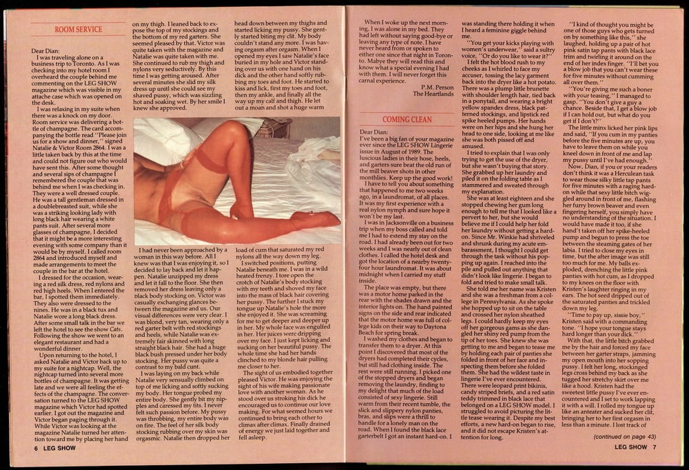 Leg Show Magazine (February 1992) #95564017