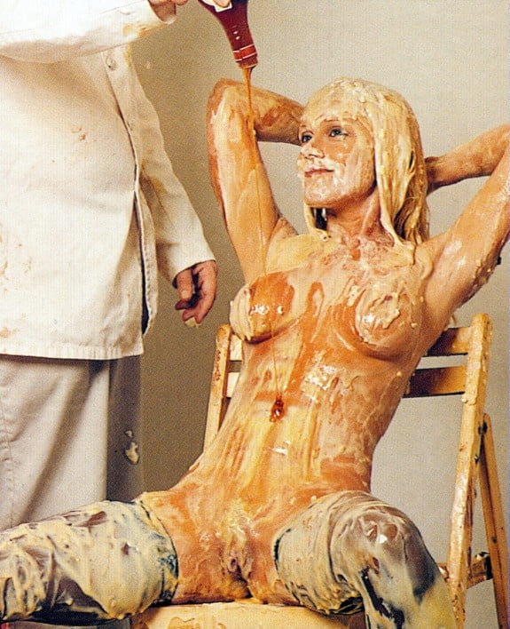 Messy girls covered in goo #95124617