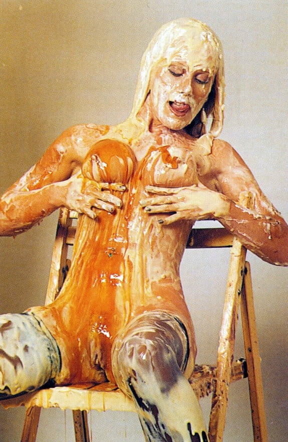 Messy girls covered in goo #95124618