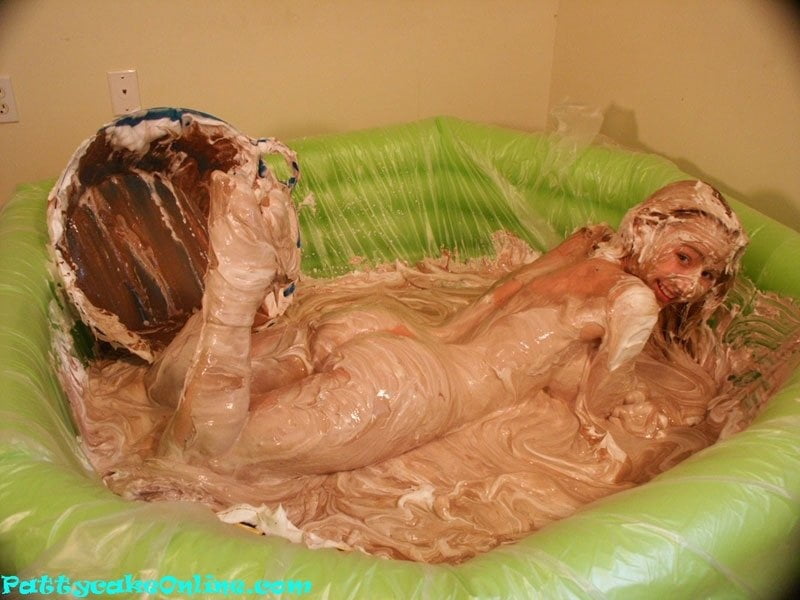 Messy girls covered in goo #95124658
