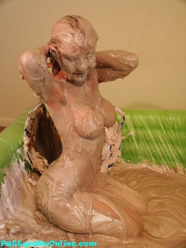 Messy girls covered in goo #95124659
